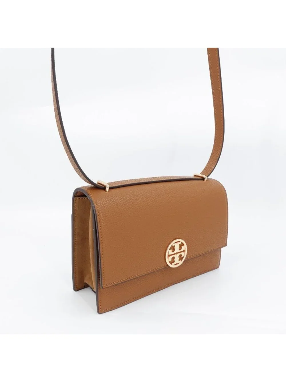 Tory Burch Miller Shoulder Bag Tiger's Eye Brown OS